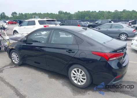 2018 Hyundai Accent Sel из США, поврежденный, VIN 3KPC24A30JE021057